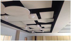 Acoustic hanging clouds | Ceiling noise control Acoustic hanging clouds | Ceiling noise control
