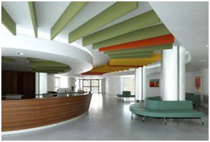 Acoustic hanging clouds | Ceiling noise control Acoustic hanging clouds | Ceiling noise control