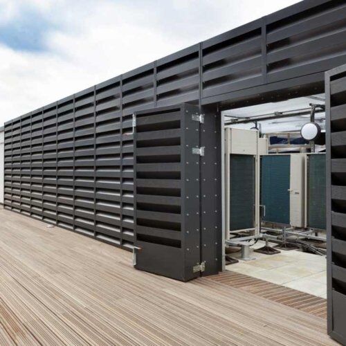 Acoustical louvers for noise control / acoustic louver panels Acoustical louvers for noise control / acoustic louver panels