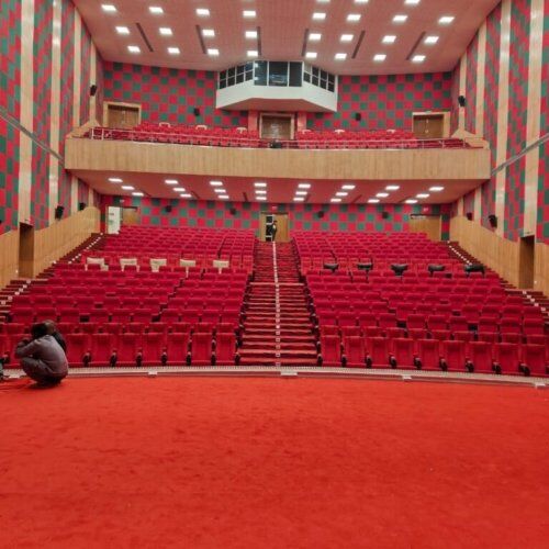 Auditorium Assam Auditorium acoustics treatment in India by SomNandi Industries. Soundproofing in Auditorium